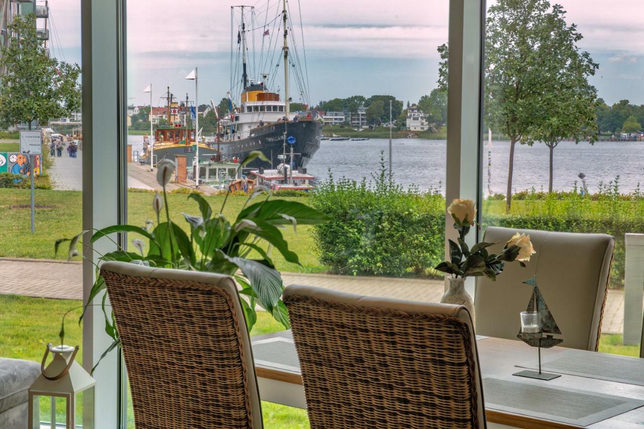 Appartamento "Myharbourfront", Luxurioeses Wohnen An Der Hafenmole Rostock Esterno foto