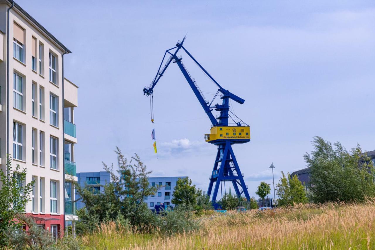 Appartamento "Myharbourfront", Luxurioeses Wohnen An Der Hafenmole Rostock Esterno foto